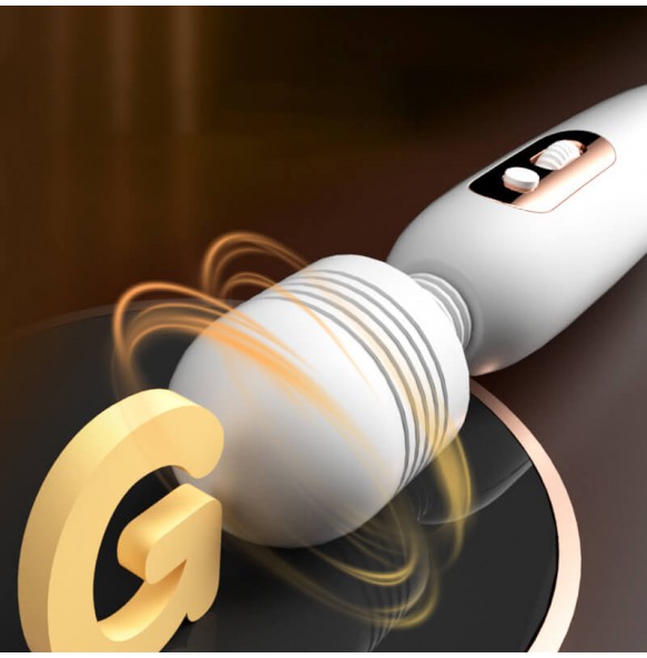 LILO - MIRO Big Head AV Vibrator Wand (Chargeable - White)